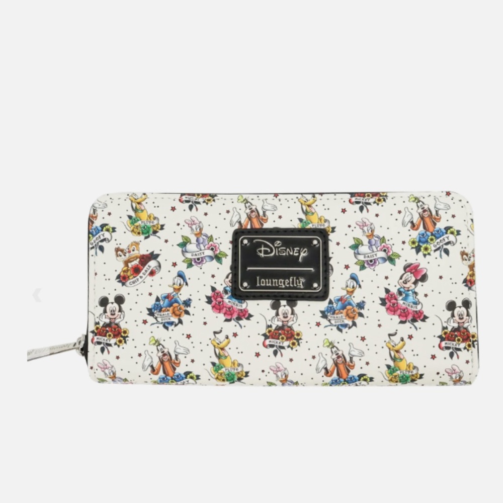Loungefly Kids Wallet - Colorful Character Print